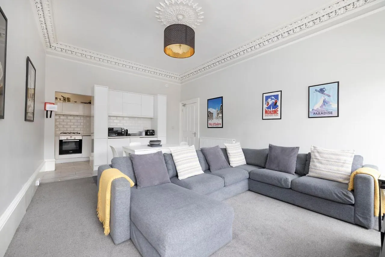Apartmán Joivy Splendid 4-Bed Flat Near The Castle Edinburgh